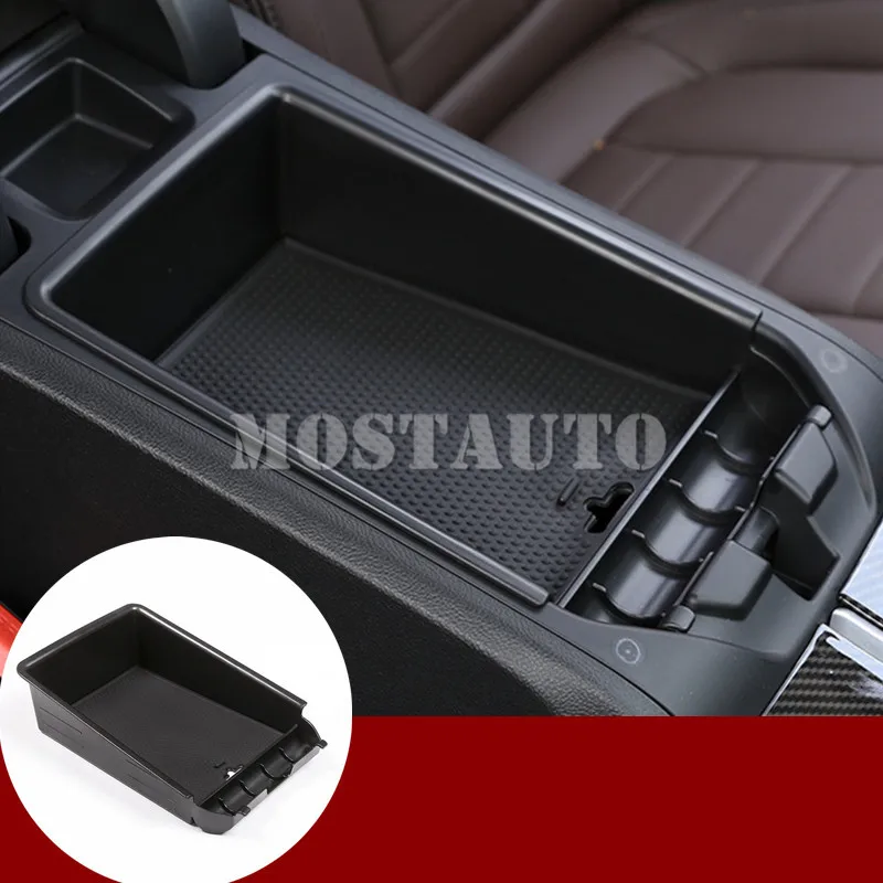 

For BMW X3 G01 X4 G02 Inner Console Armrest Insert Storage Box Tray 2018-2019 1pcs