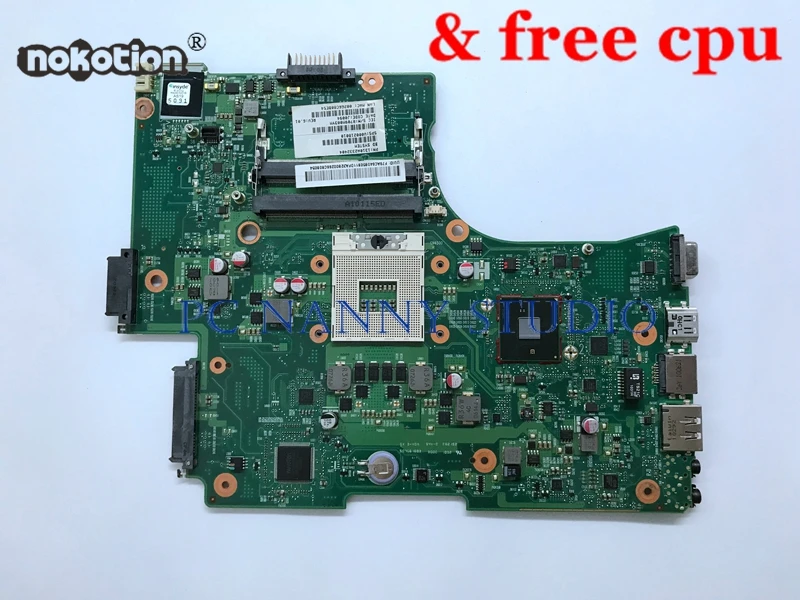 

PCNANNY Motherboard for Toshiba Satellite C650 C655 L650 L655 6050A2332401 V000218010 laptop Mainboard works