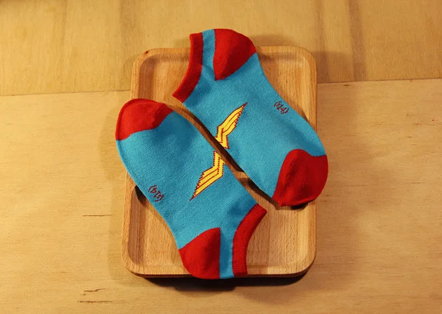 Популярные носки для больших детей носки с героями мультфильмов Марвел из Мстителей модные носки с Бэтменом и Суперменом Новые забавные Повседневные детские весенне-летние носки - Цвет: 14