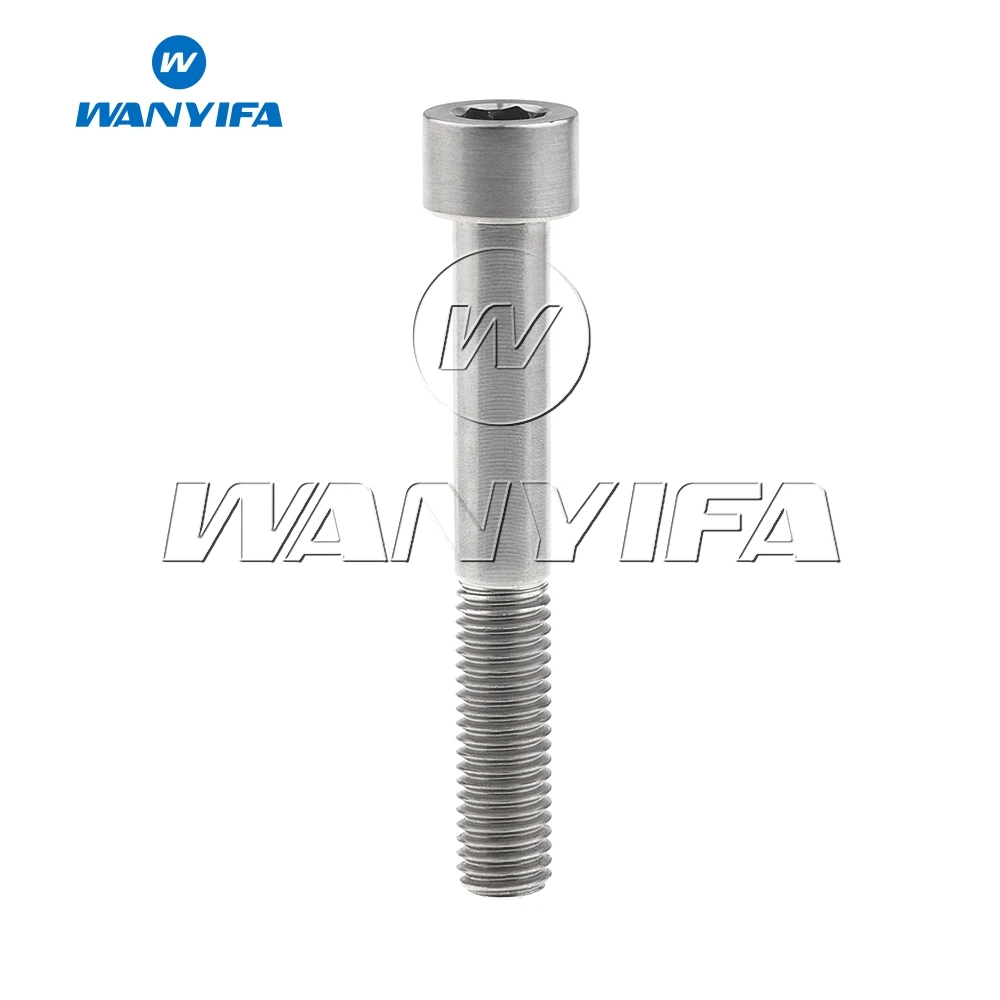 Perfect Wanyifa Titanium Bolt Screw M10x25 30 40 45 50 55 60 70mm Column Head for Bicycle Frame Bike Part 1