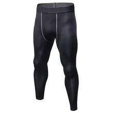 Осенне-зимние теплые флисовые штаны мужские компрессионная Термоодежда фитнес-зал колготки тренировочные леггинсы