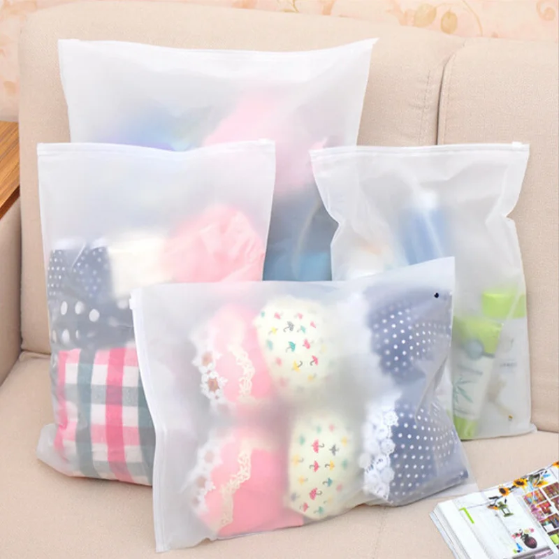 

Clear Makeup Bag Practical Portable Storage Travel Bags Partition for Cosmetic Clothing Packing Organizer Set Buggy Bag S-XXL