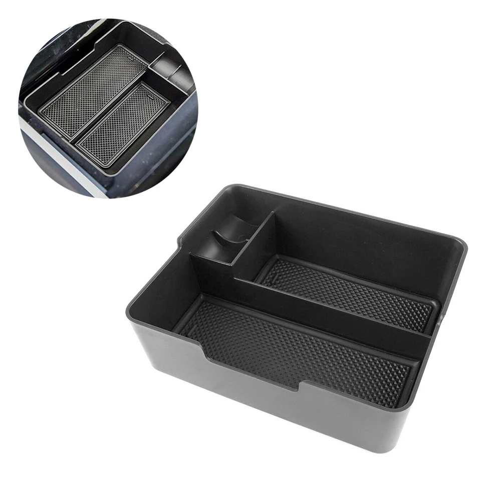 

Car Styling Center Console Armrest Storage Box Organizer Tray For Tesla Model 3 Tray Holder Case Pallet Car Stowing Tidying