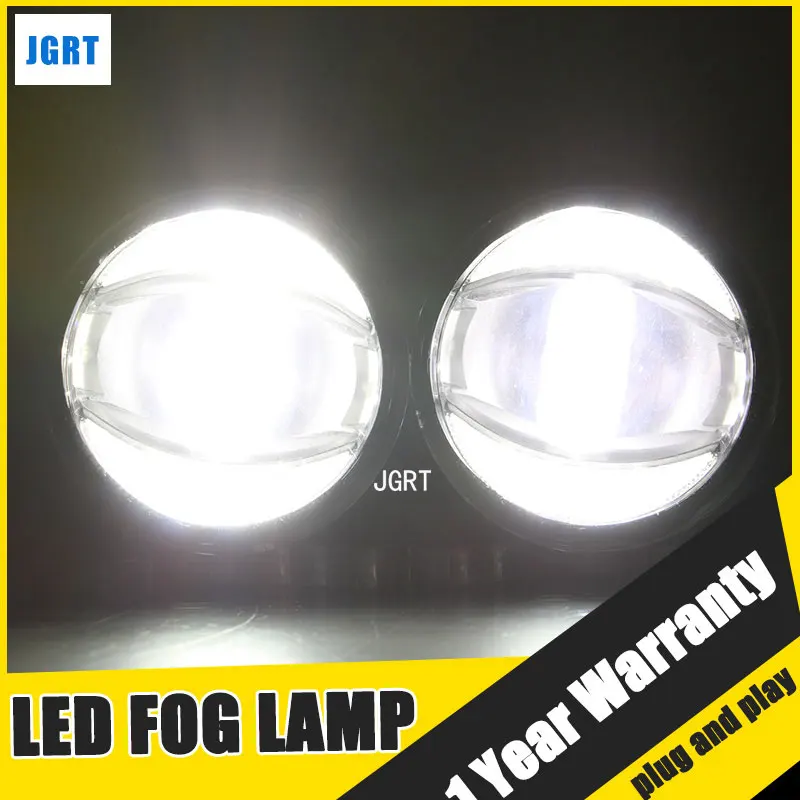JGRT Car Styling LED Fog Lamp 2012-2015 for Peugeot 308 DRL Daytime Running Light High Low Beam Automobile Accessories | Автомобили и