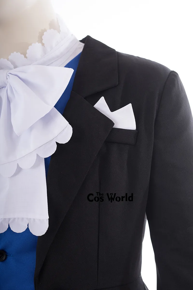 Black Butler Kuroshitsuji Ciel Phantomhive День рождения Ласточка-Платье с хвостом пальто костюмы Равномерное Экипировка аниме Костюмы для косплея
