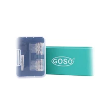 Классический слесарь 14 набор инструментов для ПК с прозрачный замок Тренировочный Набор слесарный инструмент ключ безопасности первый