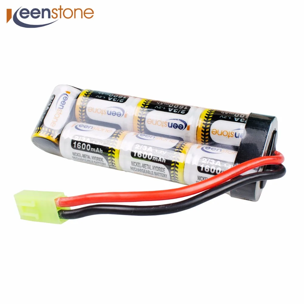 Keenstone Upgrade 8.4V NiMH 1600mAh Butterfly Nunchuck Stick Mini
