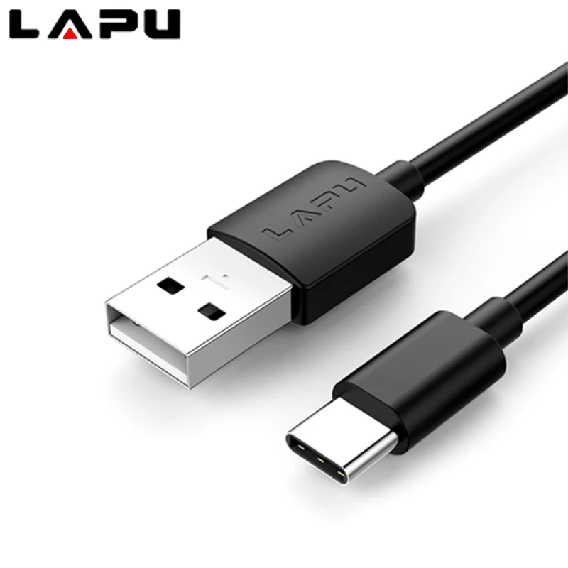 

LAPU USB Type C Cable 2.0 Fast Charger For Samsung S10 S9 A50 Mobile Phone Type-C USB Data Cord For Huawei P30 Pro Type C Cable
