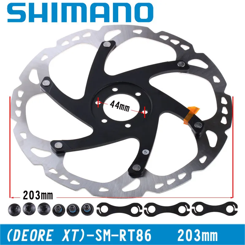 SHIMANO Deore XT SM RT86 дисковый тормоз из нержавеющей стали велосипедный ротор шесть