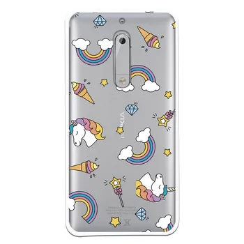 

Stand case costume drawing Unicorns Frozen WP009 for Nokia 5
