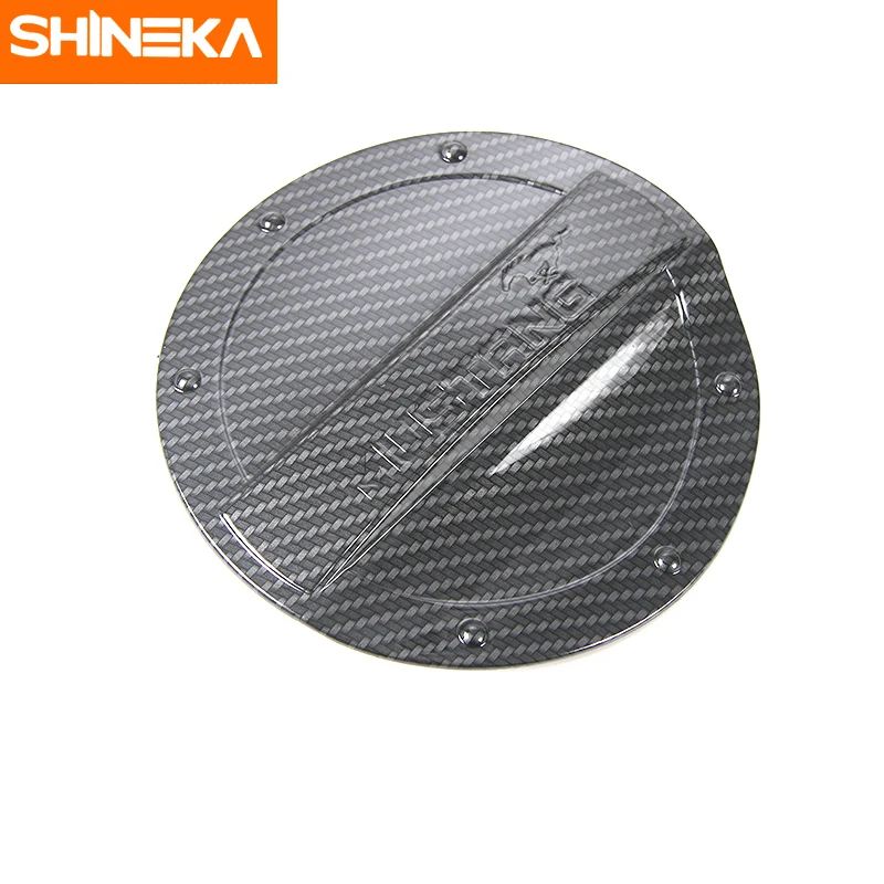 Стильная крышка для бензобака SHINEKA из углеродного волокна топливного бака АБС