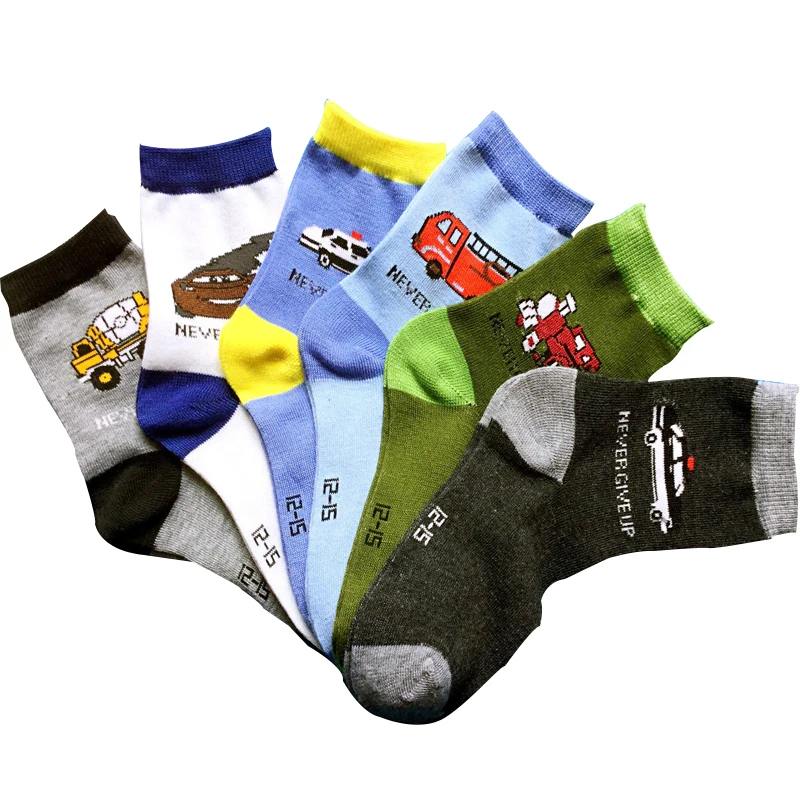 6 пар/партия Детские хлопковые носки|children socks|kids socksboys socks |