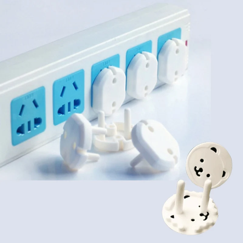 

10Pcs Plug Protector Cover Cap Dust Covers Power Socket Safety Equipment Baby Safety Household Merchandises plastic Switch Cover