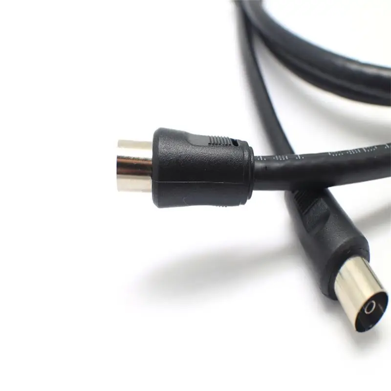 Vmade rf линия 1 м черный коаксиальный кабель в сборе видео DVB tv высокого качества PAL