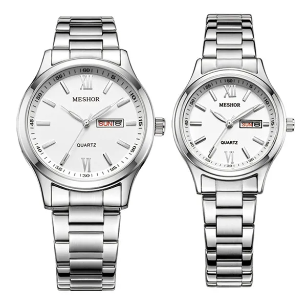 (MESHOR) fashion leisure steel watch with a quartz couples MS.5019M.16.116 / MS.5019L.16.116 (MESHOR) fashion leisure steel watch with a quartz couples MS.5019M.16.116 / MS.5019L.16.116