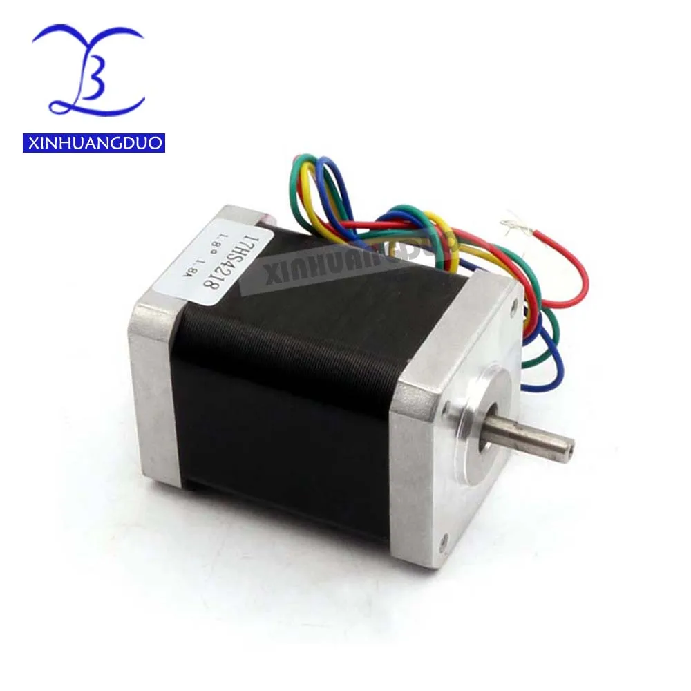 Шаговый двигатель Nema 17 60 мм 17HS4218 42bygh 1.8A 65Ncm CE ROSH CNC лазерный измельчитель пены