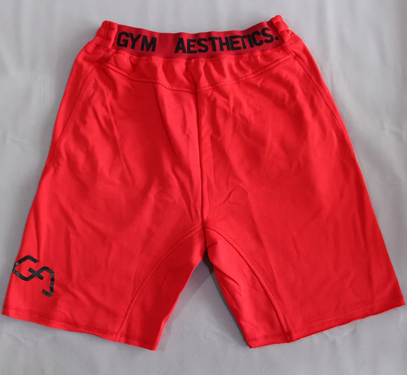 SJ 2017 мужские короткие штаны хлопковые шорты для бодибилдинга мужские летние
