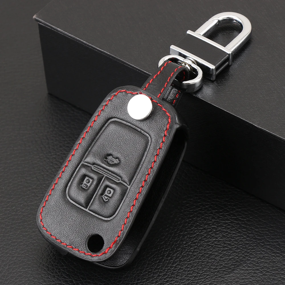 Кожаный чехол с откидной крышкой для Chevrolet Cruze Aveo Buick VAUXHALL OPEL Insignia Astra J Zafira C