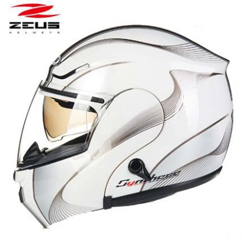 2018 New ZEUS Double lens combination Full face motorcycle helmets undrape Four seasons Half motorbike helmet ZS-3000A | Автомобили и