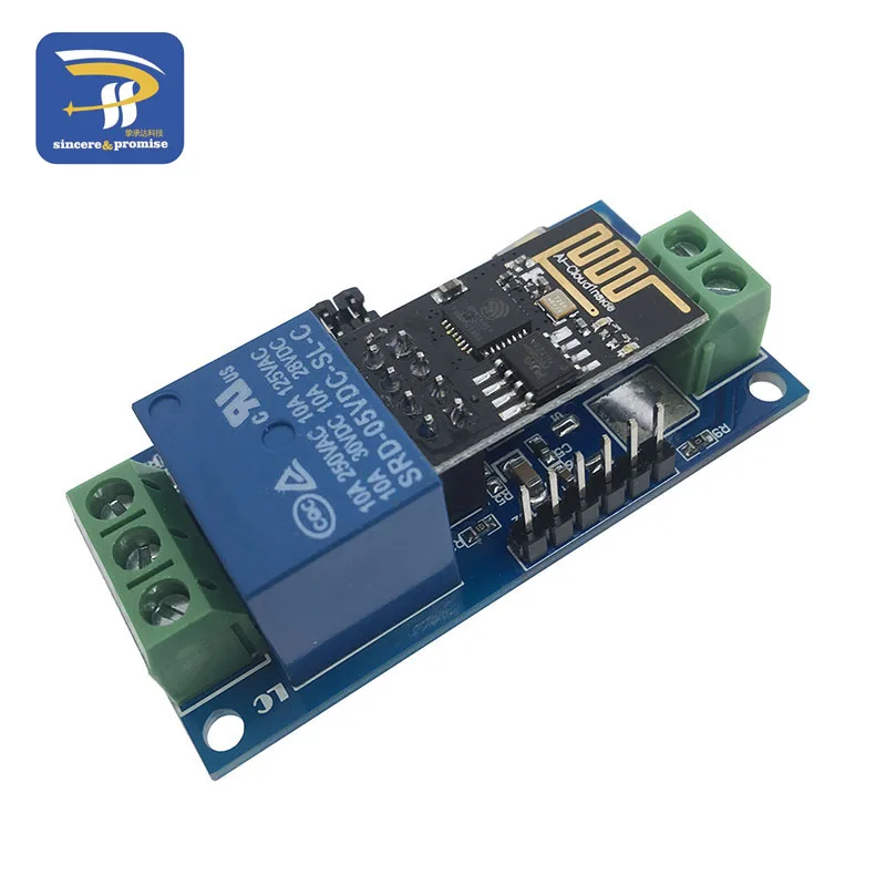 

5V ESP-01 ESP8266 1 Channel WiFi Relay Module Remote Control Switch For IOT Smart Home