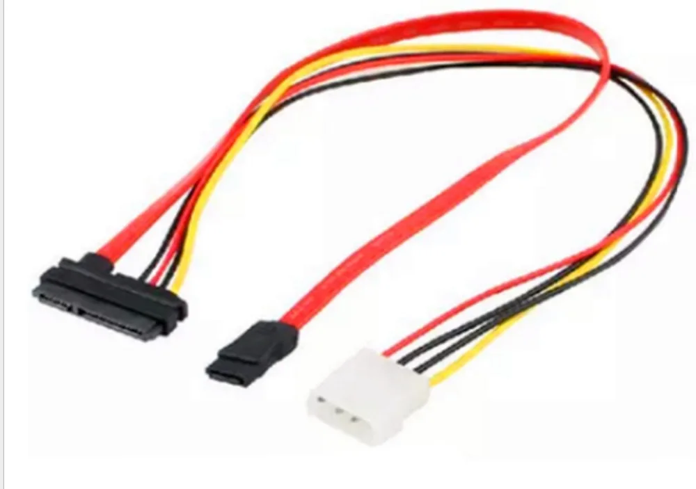

Desktop computer power supply 4-pin transfer integrated hard drive optical drive data cable power supply line SX6
