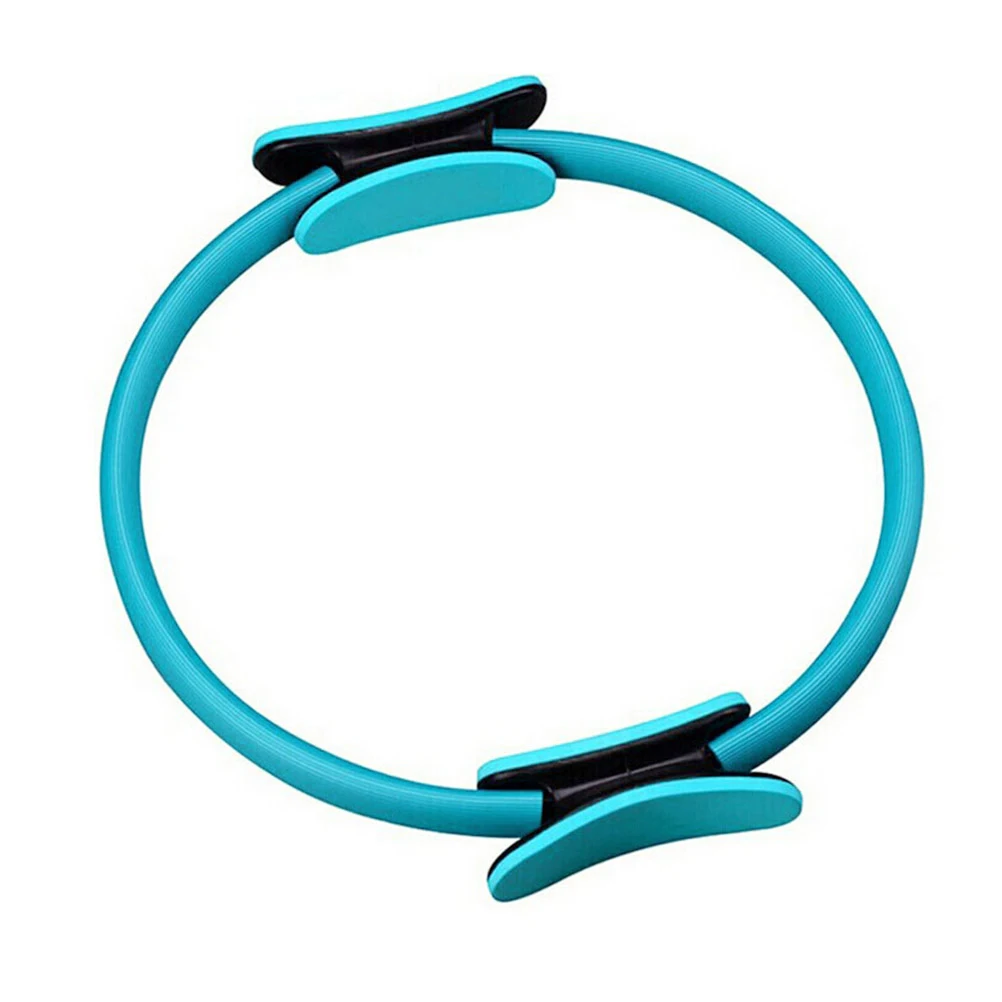 Кольцо для пилатеса и йоги Magic Circle Magic fitness потеря веса - Цвет: Небесно-голубой