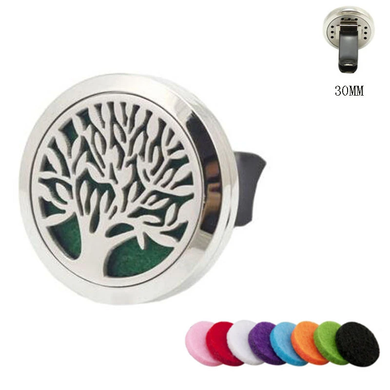 

Hollow Tree/ Star Shaped Essential Oils Box Diffuser Locket Perfume Locket Silver Aromatherapy Lockets Pendant Without Chains