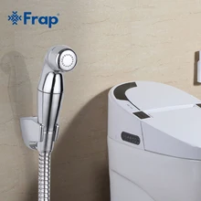 Frap 1 Set يده شطاف شطاف دش مع زر دفع رذاذ فوهة اكسسوارات الحمام F27