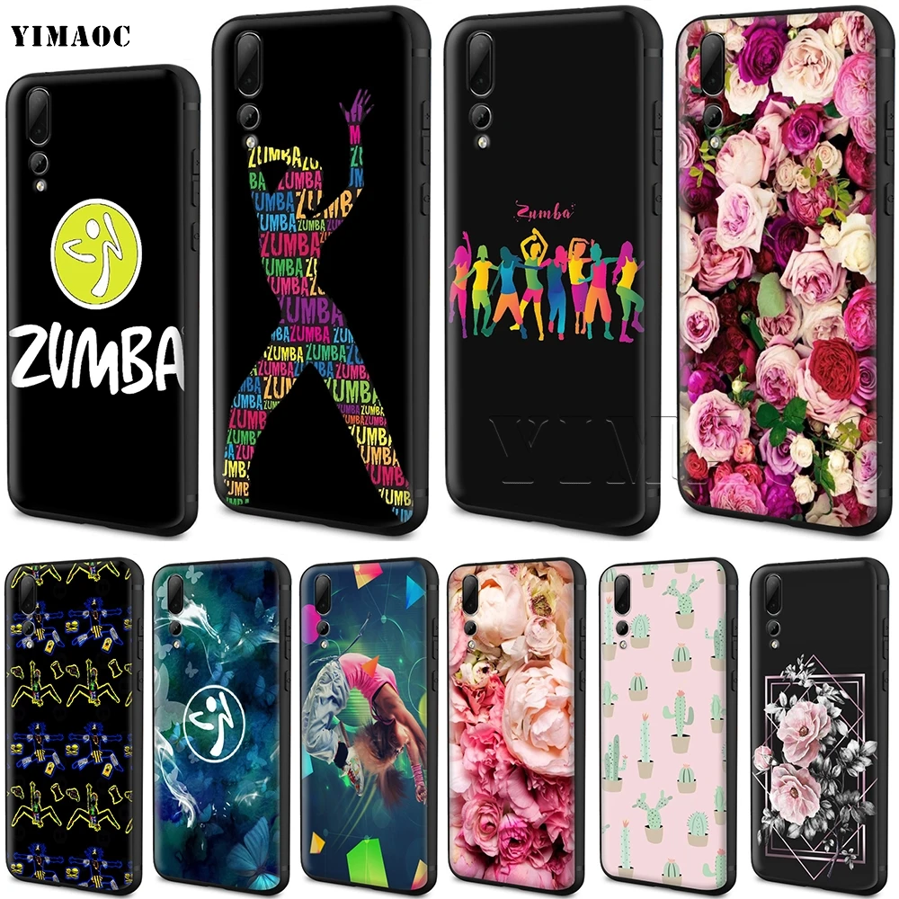 Силиконовый чехол YIMAOC Zumba для танцев и фитнеса Для Huawei Honor Mate P smart Y7 Y9 8C 30 20 10 8x Nova 3i 3