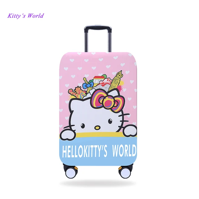 hello kitty luggage cover
