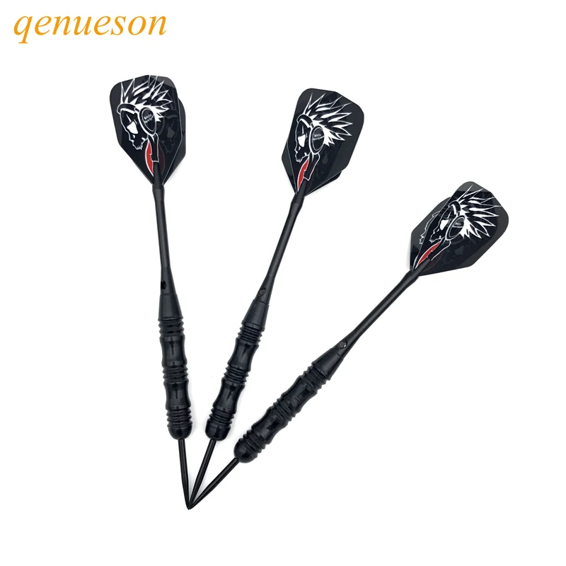 

High Quality 3pcs of Hard Steel Tip Darts 23g Keel shape Professional Darts Indoor Sports Dart Needle for Sporting Game qenueson