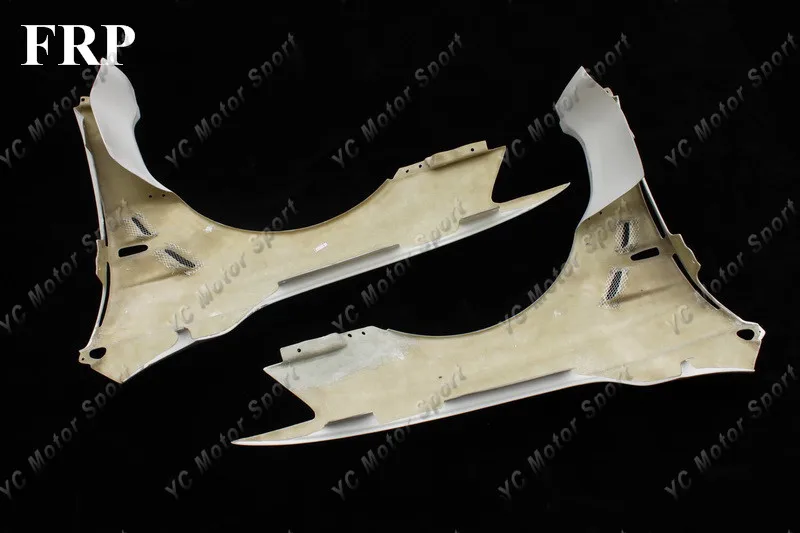 2008-2012 Mitsubishi Lancer Evolution X Varis Wide Body Version Style Front Fender FRP (10)