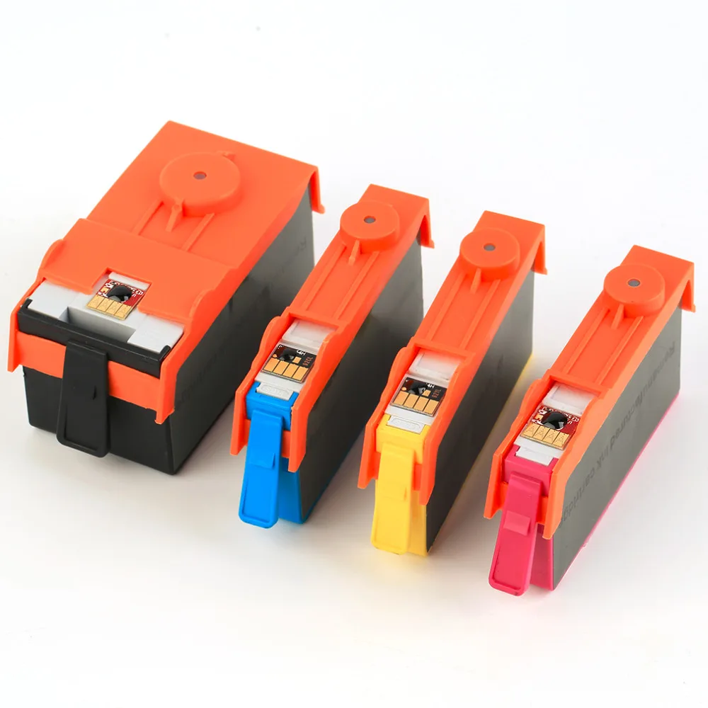 One Set Of Ink Sets Good Quality Ink Cartridge Compatible For HP Officejet 6000 7000 7500A