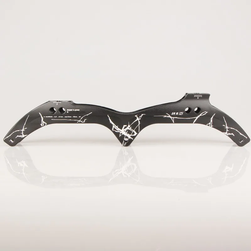

Powerslide Vi Al Inline Speed Skate Frame 3*125mm 12.6' Aluminum Frames For Speed Skating Shoes 195mm Distance Patines Base