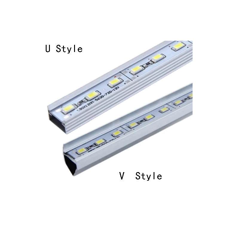 10 шт./лот 0,5 м 36 SMD 5630 светодиодный бар 12 В Жесткая полосы света теплый белый холодный белый