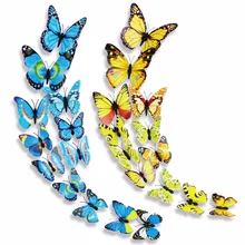 FOURETAW Novelty Cartoon Animals Butterfly Stickers Diary Sticker Scrapbook Decoration 3D Stationery Fridge Magnets Stickers kawaii butterfly vase diamond flower pvc decoration adhesive stickers diy stickers diary sticker scrapbook stationery stickers