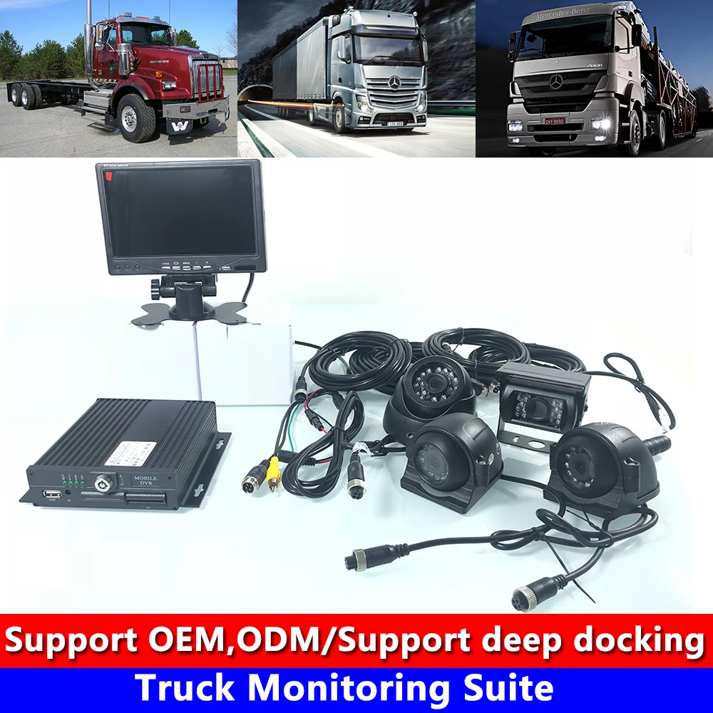 

Taxi 4ch video Monitoring Truck Monitoring Suite ADAPTS to all vehicle models Monitoring host loop recording function supports