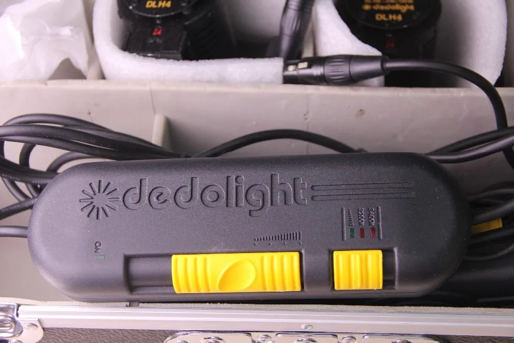 Ограниченная распродажа, Dedolight Dlh4 150 Вт прожектор+ Dt24-1 источник питания с затемнением(230 В переменного тока)+ 1 лампа+ 4* шторки