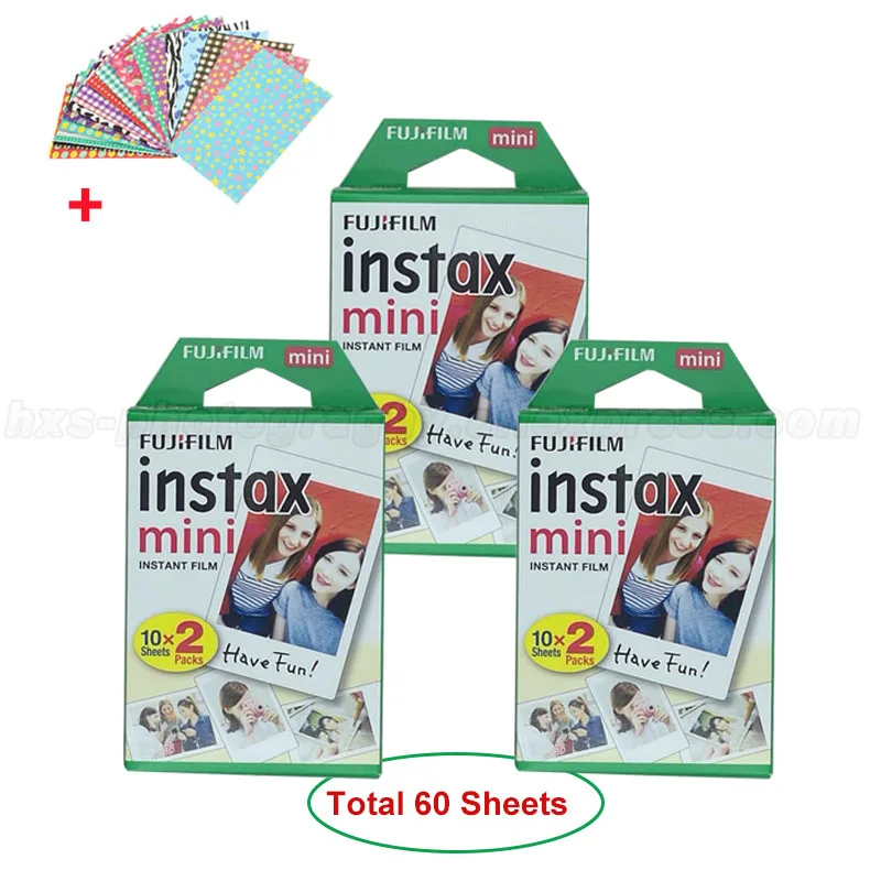 Подлинная Fujifilm Instax Mini 9 пленка Fuji белая фотобумага 60 листов для 8 50s 7 7s 90 25 Share SP 1 2