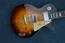 2016 neue LP 1959 R9 E-gitarre Aufgehenden Sonne beendete die tiger flamme mahagoni kopf körper ein holz.