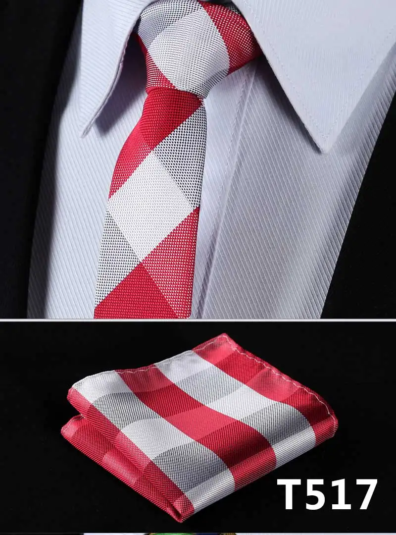 Tie Necktie Red Cravatte Cravate LUXE de Marque Française SOIE Rouge à Motifs 