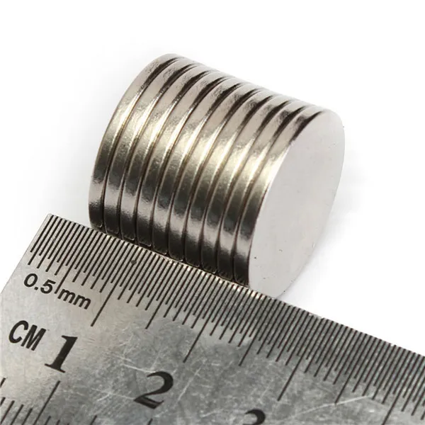 

Hot Sale Excellent Quality10 x Super Strong Round Magnets 20mm x 2mm Rare Earth Neodymium N35 Grade Magnet