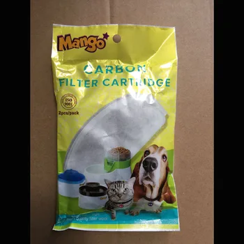 

3bag/lot Carbon Filter Cartridge for Mango pet fountain electric pet water feeder 2pcs/bag