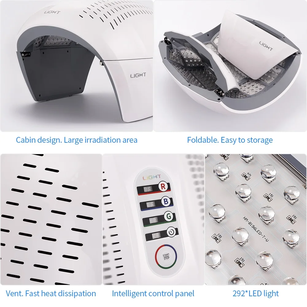 Cabin design-led light facial skin therapy