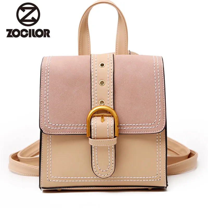 

2018 Fashion high quality small women backpack Pu Leather Backpack Women Bag School Backpacks For Teenage Girls backpack