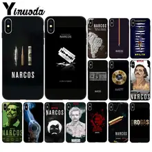 Yinuoda Wagner Moura Narcos pablo escobar черный ТПУ Мягкий силиконовый чехол для телефона чехол для iPhone 8 7 6 6S Plus X XS MAX 5 5S SE XR