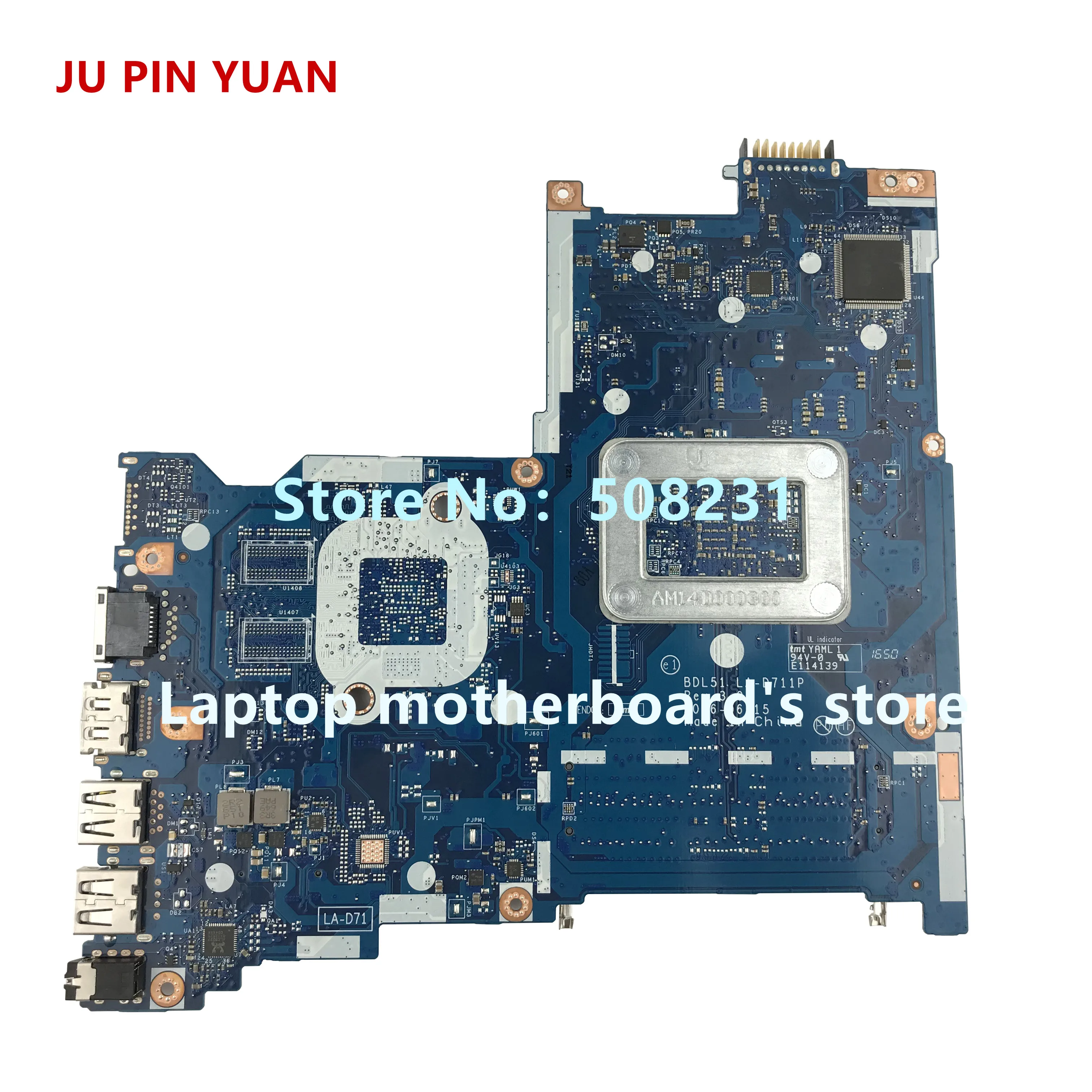 para HP 15-BA 15Z-BA A6-7310 15-BA026CA Laptop