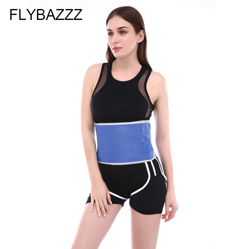 

FLYBAZZZ New Promotion Sports Waist Support Sweat Belt Fast Heating Not Pilling Slimming Waist And Abdomen for Men And Women