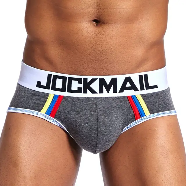 JOCKMAIL Ropa interior de algodón para suspensorio sexy para calzoncillos de realce, cueca, de marca|panties slipscalzoncillos hombre slips - AliExpress