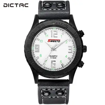 

Leather Wrist Watches Quartz Watch Business Decoration Watches Men'S Watches Decorative Digital Dial Waterproof Pointer